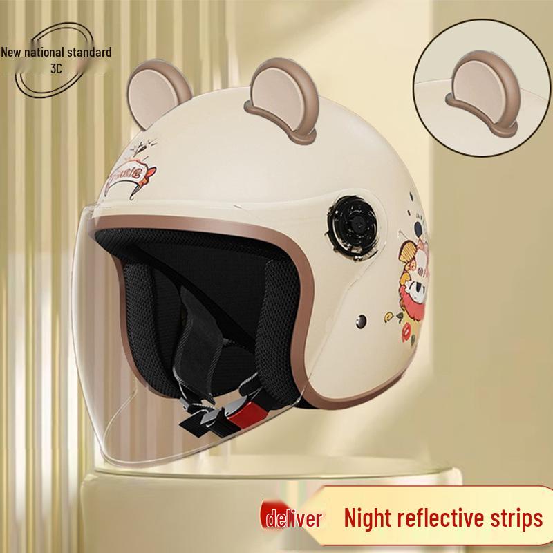Women's Unisex Winter Warm Half Helmet for Electric Scooter/Motorcycle with Free Shipping