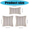 Natural Breathable Linen Pillowcase Soft Comfortable Fabric for Sensitive Skin Easy Caring Machine Washable