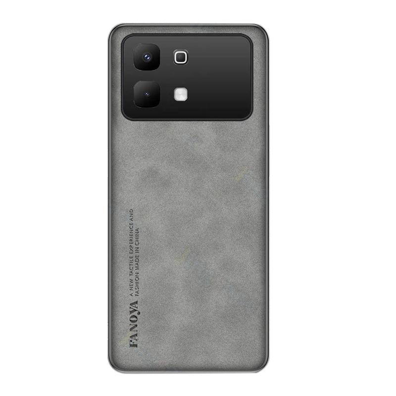 For infinix Note 60 Pro Case Frosted Soft Vintage Leather Anti Drop For infinix Note60 Pro Back Cover