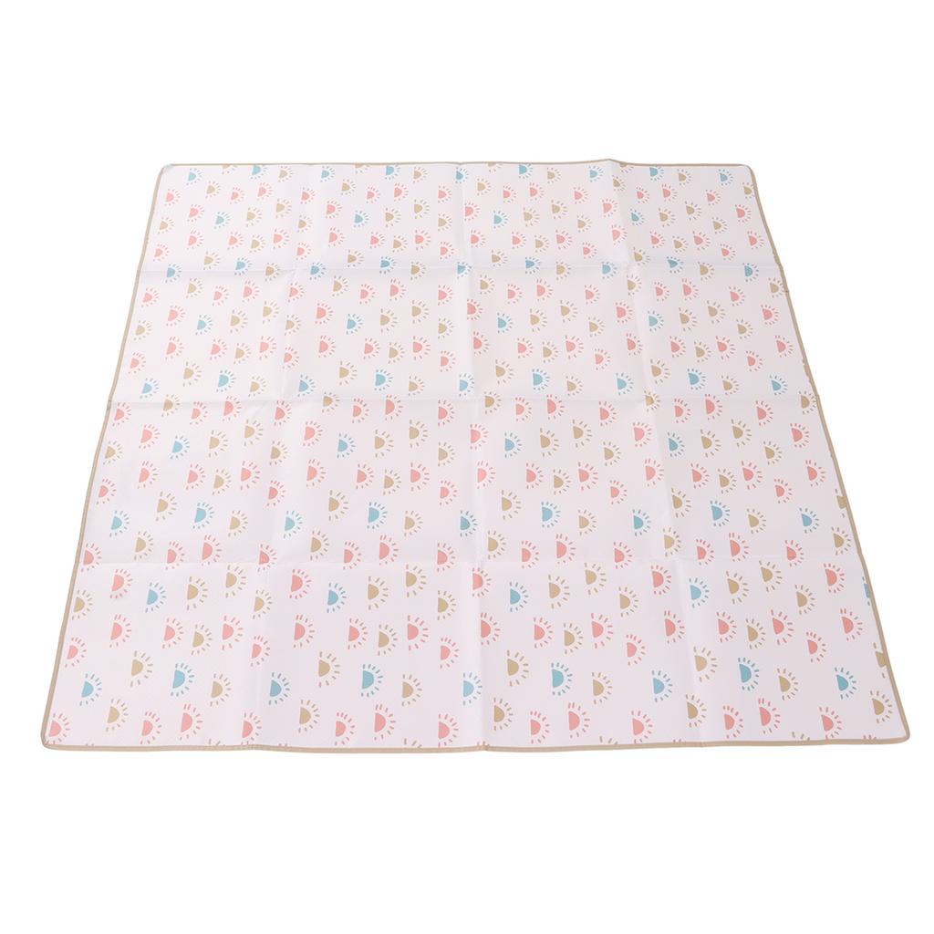 Infant Highchair Floor Mat Multipurpose Portable Waterproof Food Spill Mess Mat for Home Outdoor