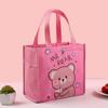 Insulated Bento Lunch Bag - Waterproof Meal Carrier with Aluminum Foil Lining for Students and Office Workers