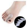Zehentrenner für Hallux Valgus - Gel Überlappende Zehentrenner - - Spreizendes Design Silikagel Zehenstrecker, Hallux Valgus Korrektor Zur Schmerzlinderung ,verhindern Co