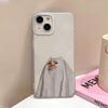 Halloween Kitten Headgear Frosted Phone Case for iPhone 17 Pro Max, 16/15 Pro