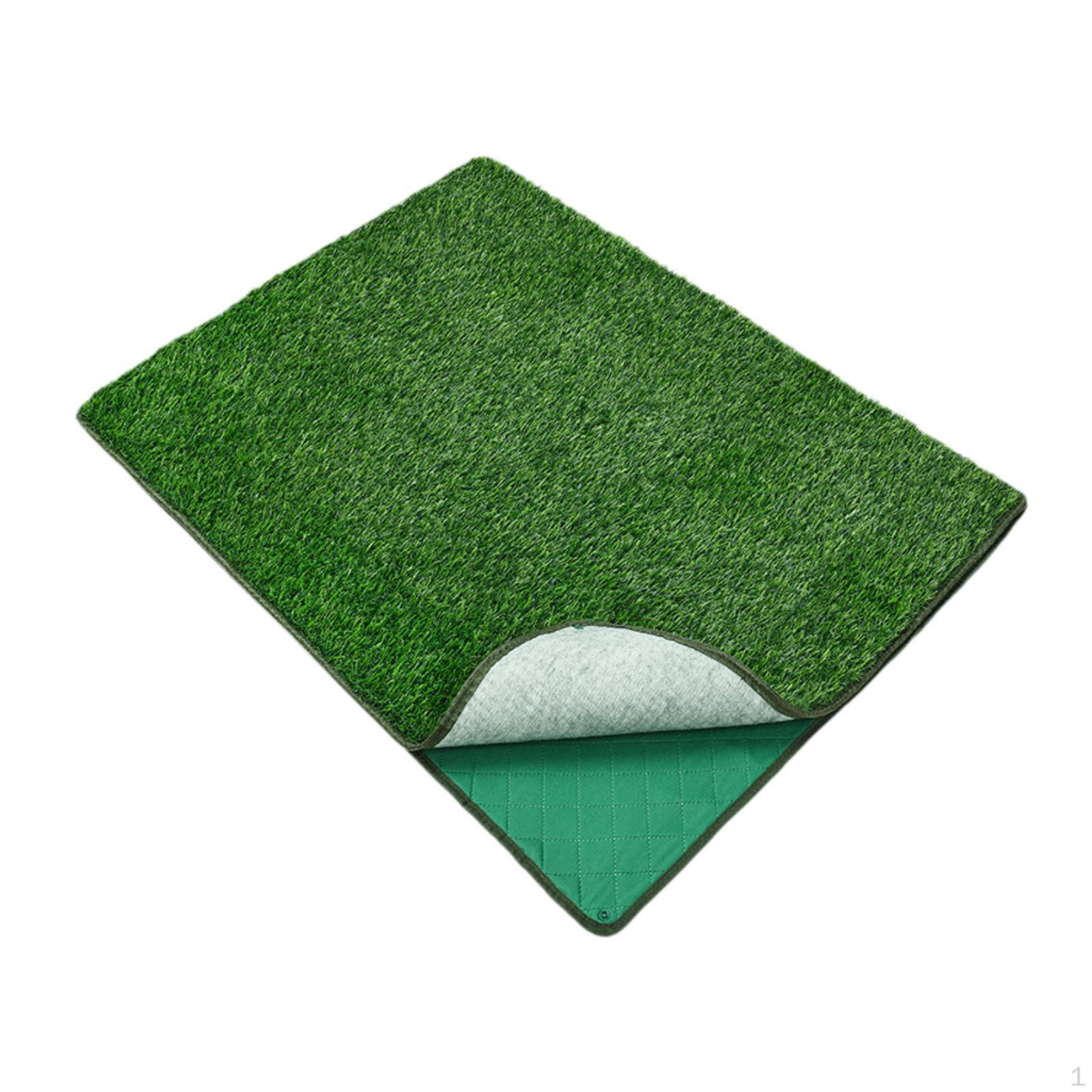 

Коврик из искусственной травы для тренировки питомцев для использования в помещении и на улице 46x71cm