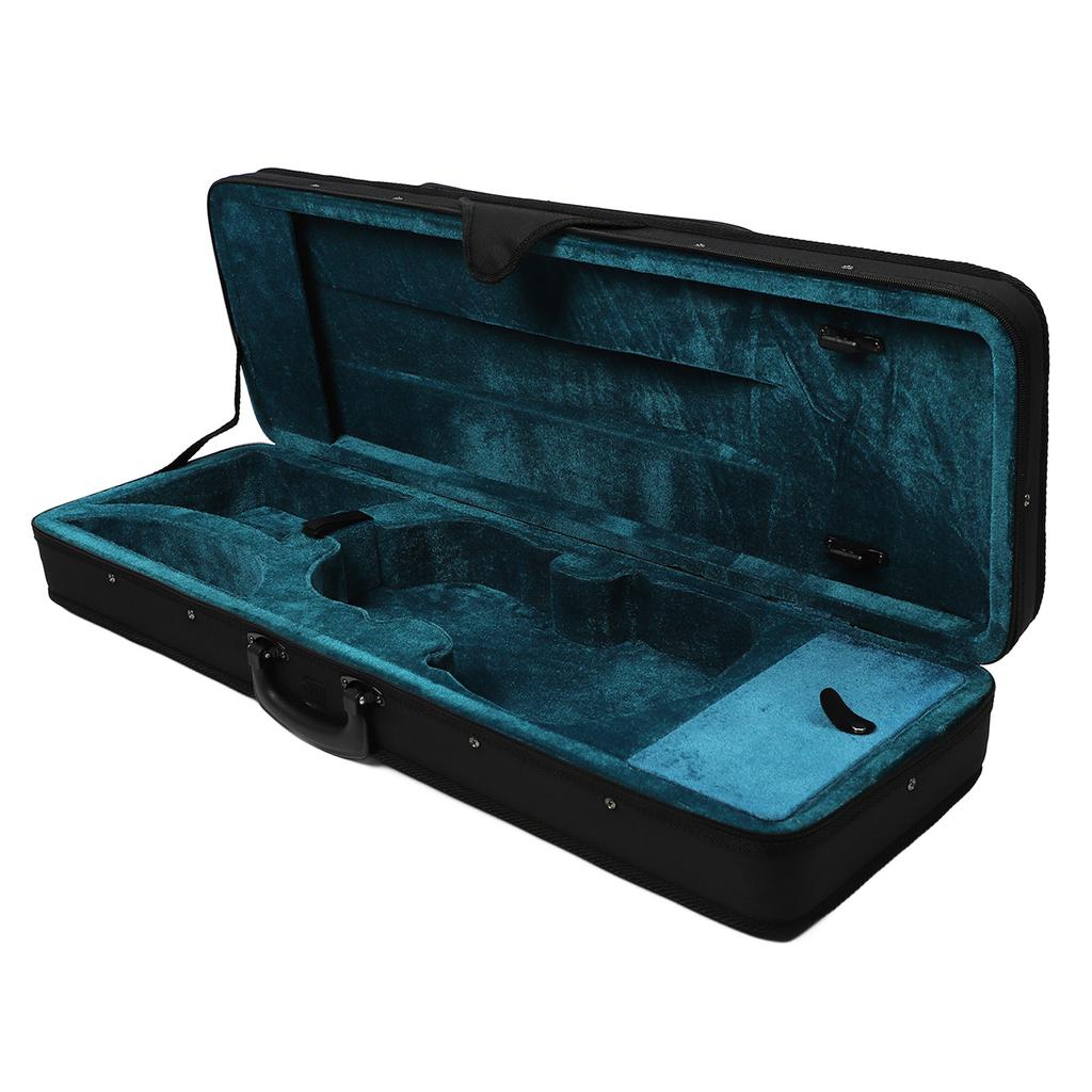 44 Violin Hard Case Rectangle Oxford Cloth Foam Lightweight Violin Box for Violinist