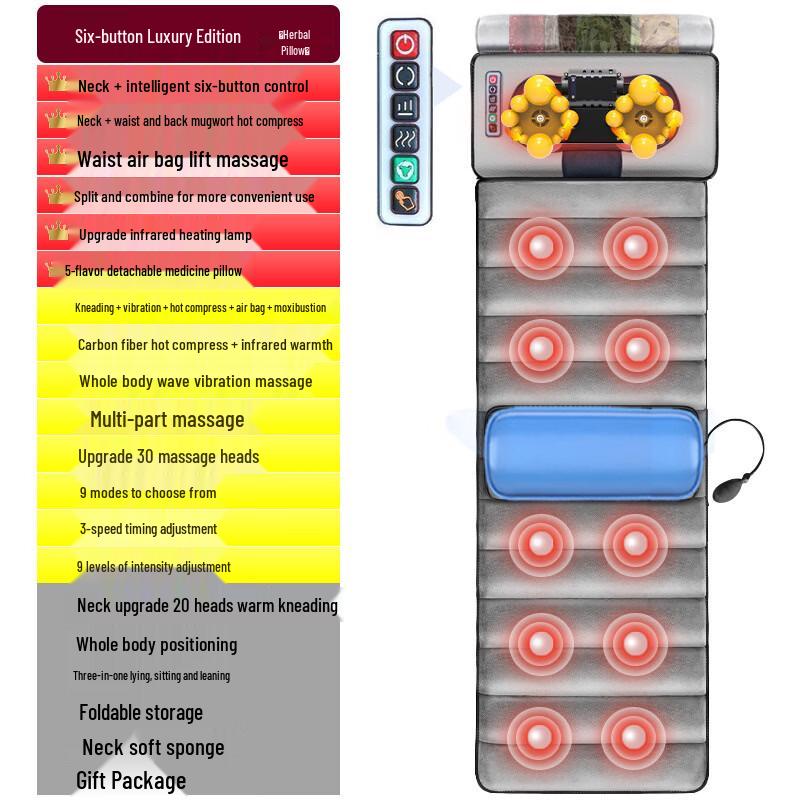 LISM Smart Neck & Waist Massage Cushion