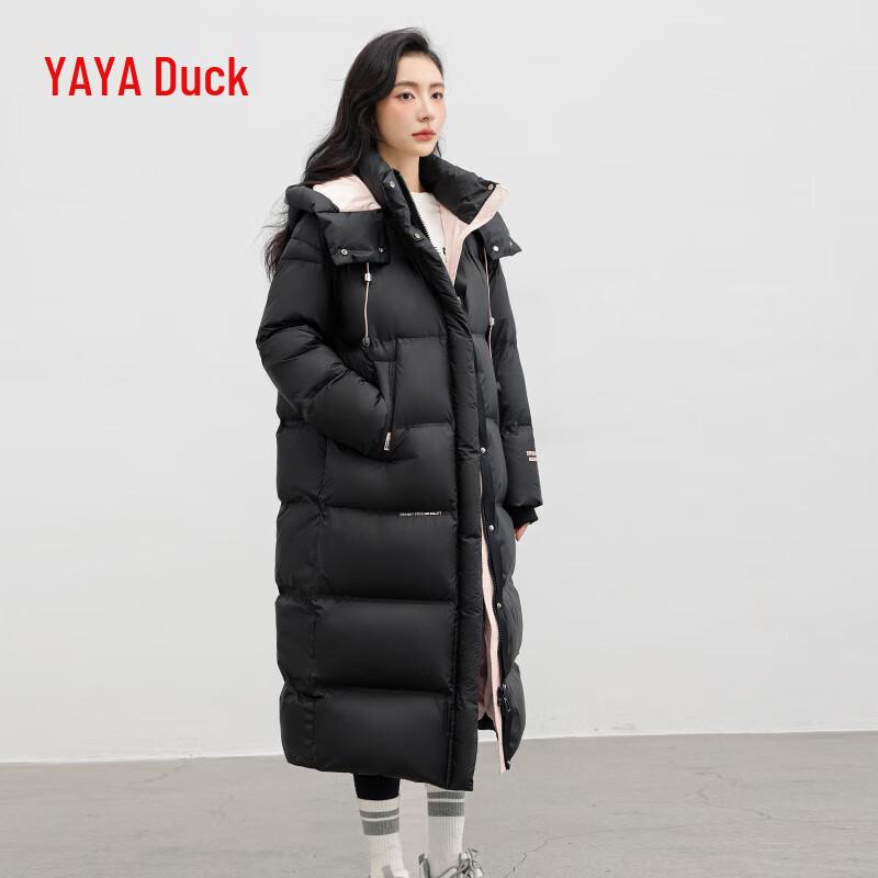 

YAYA Women s 2024 Long Hooded Down Jacket M
