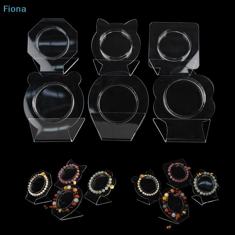 Klarer Acryl-Armband-Displayständer Transparenter Armreifhalter Für Schmuck Perlenarmband Vitrine Display Organizer Regal