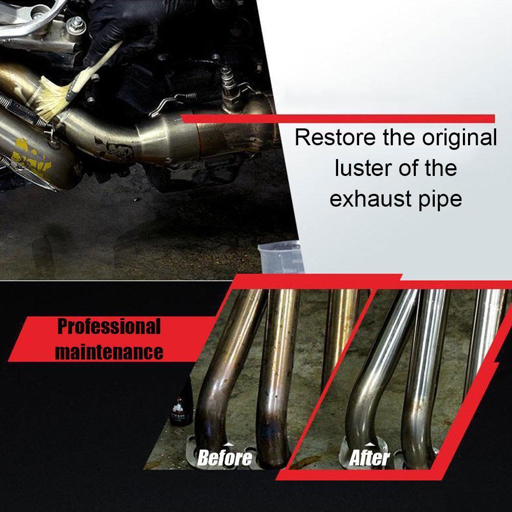 150ml Motorcycle Exhaust Pipe Cleaner Car Repair Motorcycle Paint Equipment Maintenance Paint In Cans Dropshipping