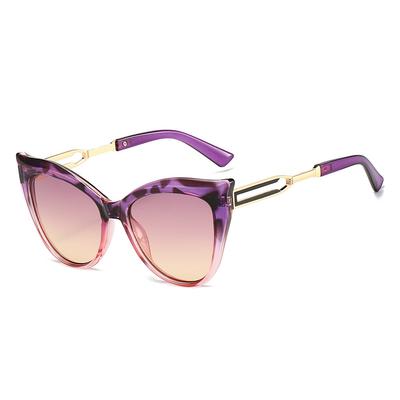 JYL Sunglasses UV Cat Eye Metal Large Frame/3241