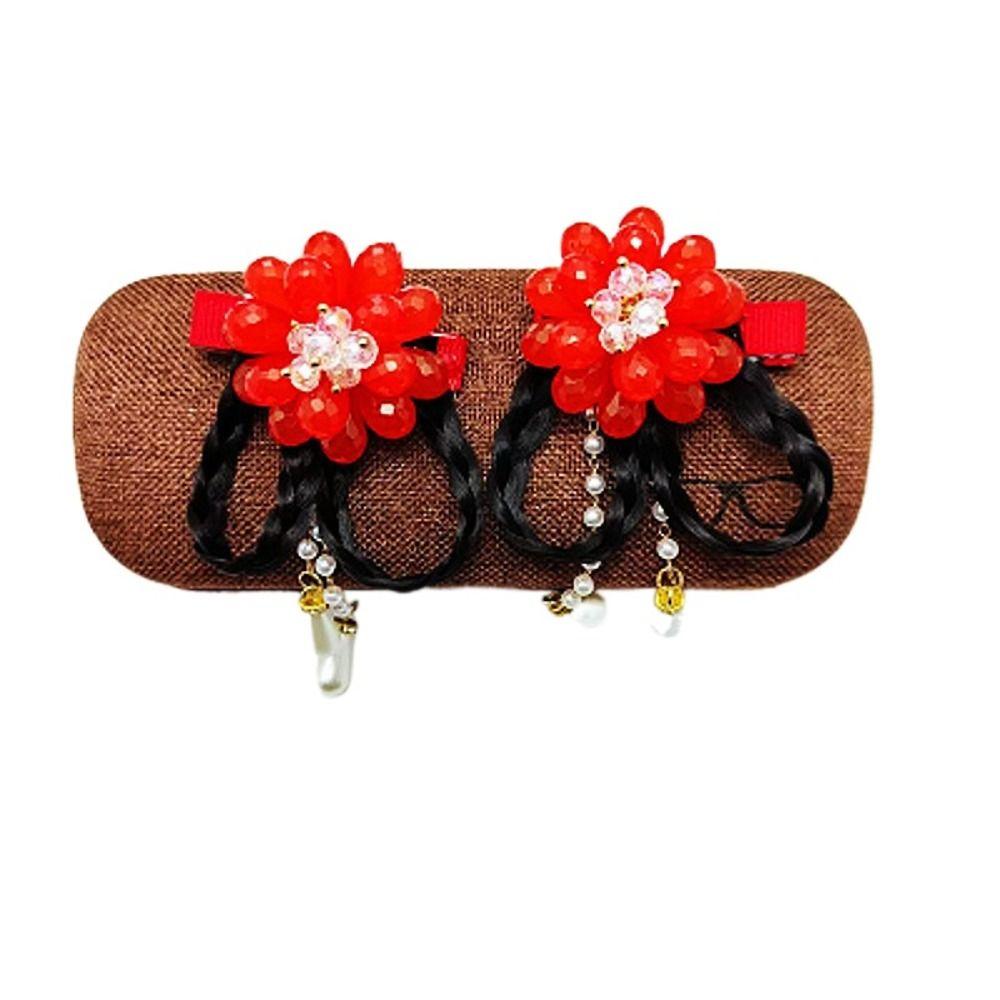 Duckbill Clip Wig Braid Head Wear Children Hair Clip Ancient Style  Hairpin Women Hair Accessories