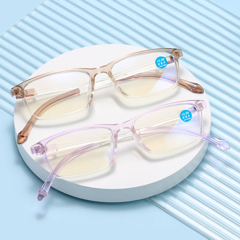 

DUBERY Очки для пресбиопии для пожилых людей Модные очки для чтения с пресбиопией Анти-синий свет Очки для пресбиопии для мужчин и женщин Очки для пресбиопии