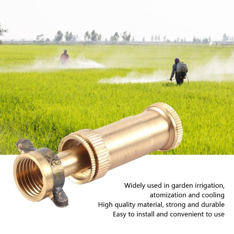G1/4 Retractable Round Hole Single Spray Head Atomization Cooling Nozzle Sprayer Accessories