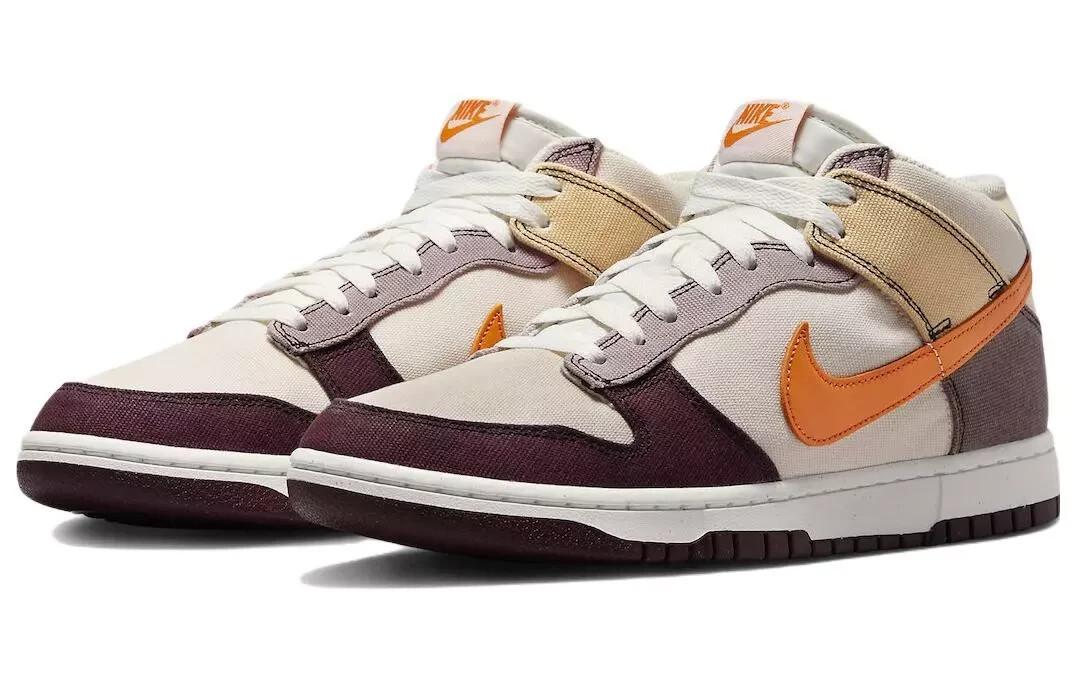 

Nike Dunk Mid Coconuts Milk Brown Orange DV0830-101 Men s Size 42