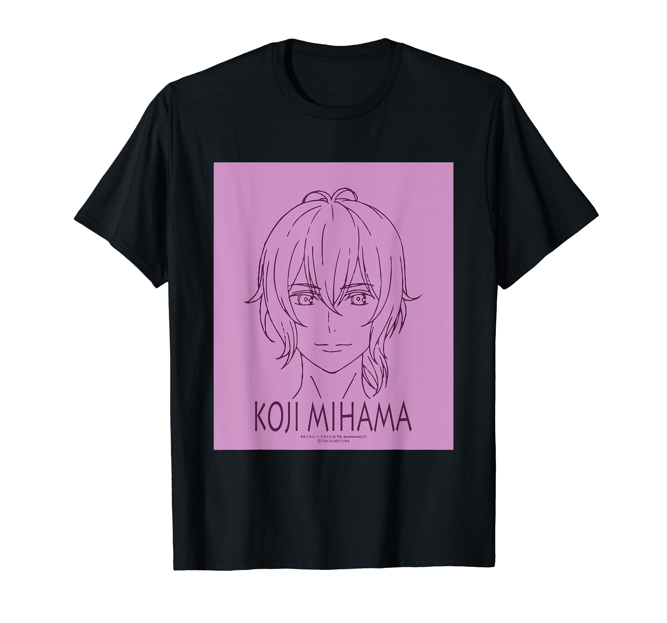 

KING OF PRISM Face Series Koji Kamihama T-shirt