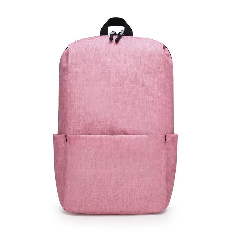 Oxford Fabric Backpack Lightweight Large Capacity Wear Resistant Casual Daypack for Hiking Camping Trip