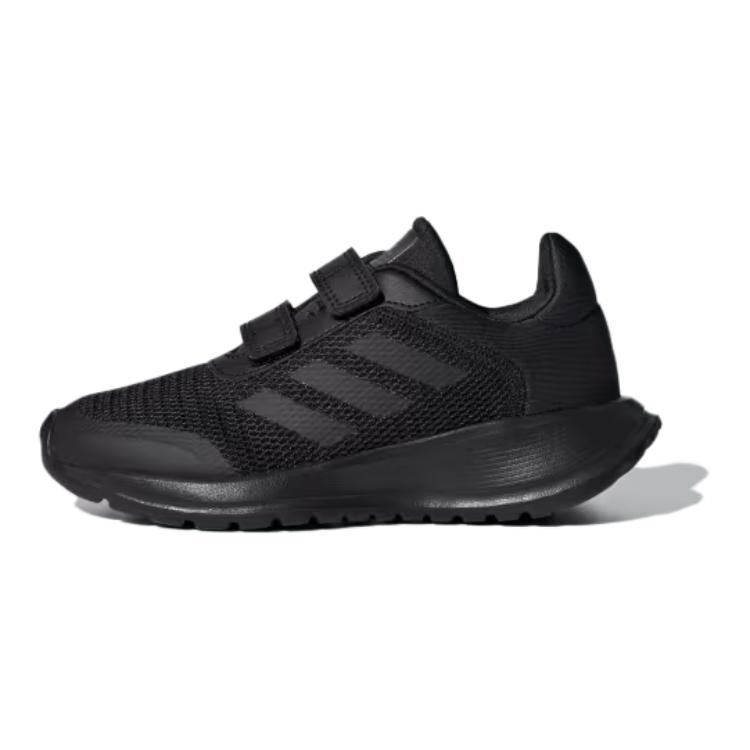 Adidas Tensaurs Soft Comfortable Breathable Low Top Running Shoes Kids Sneakers Black IG8568