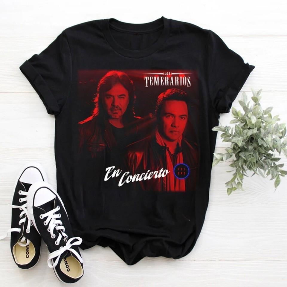 

New Rare Los Temerarios Album Collection Singer Men tshirt Unisex T-Shirt XXXXL