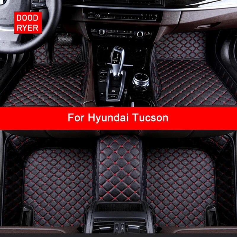 

Автомобильные коврики DOODRYER на заказ для Hyundai Tucson, автомобильные аксессуары, коврик для ног бежевый