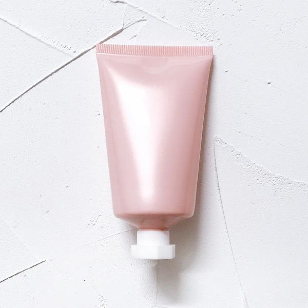 Pearlescent Pink 60ml PE Soft Tube for Facial Cleanser & Makeup Remover Gel