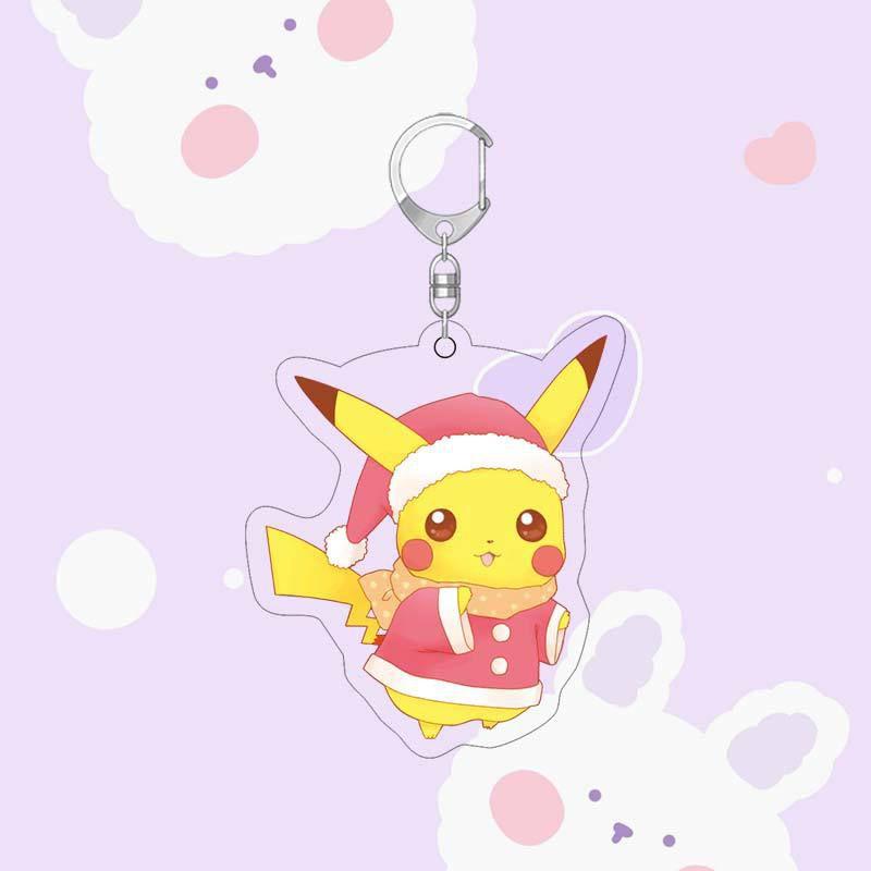 Pikachu Anime Schlüsselanhänger Laserbedruckt Hochauflösendes Acryl Für Dekoration Geschenke