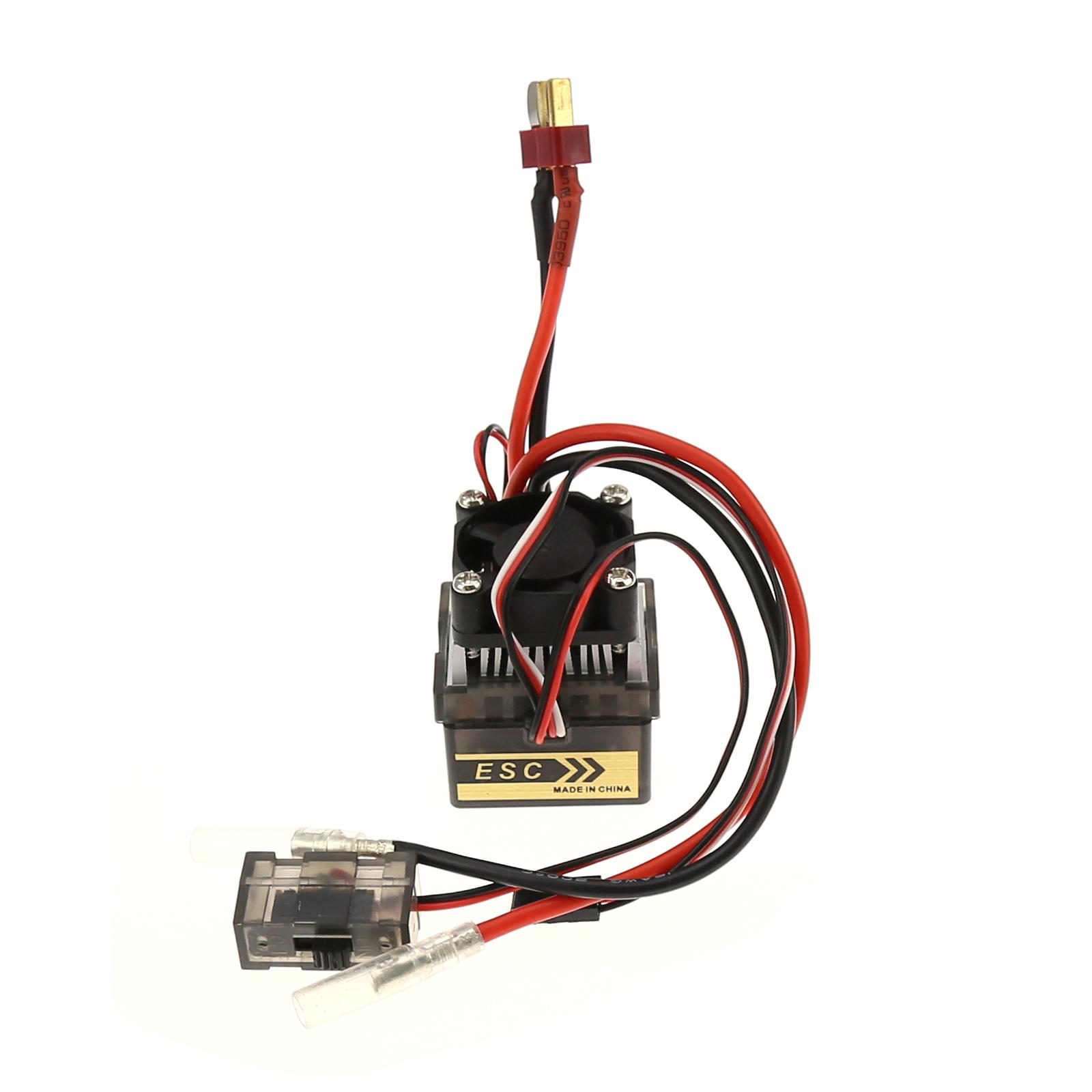 ESC 320A Brushed, régulateur de vitesse électronique avec frein pour bateau de voiture RC
