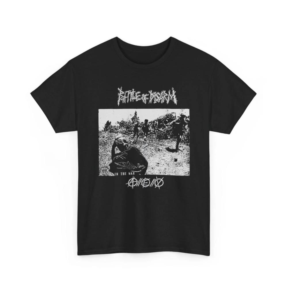 DisarmaUnisext War Tshirt Japanese Hardcore Punk War Graphics Printed Pattern Casual Street Fashion Tshirt S