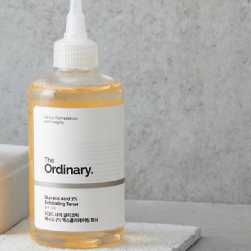 Ordinary Glycolic Acid 7  Exfoliating Toner 240ml  High Intensity Keratin Toner 
