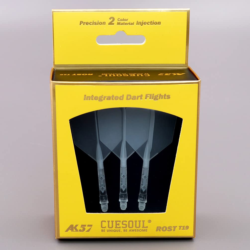 CUESOUL ROST T19 Big Wing Shape Integrated Flight Shaft, M size, 3pcs (CS-AK579-7M)