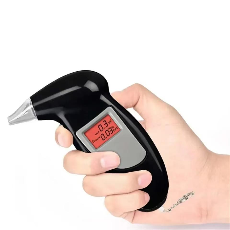 Birds Beak Vehicle Breathalyzer Blowing Digital Display Detector For Vehicle Portable Drink-driving Breathalyzer