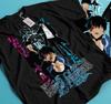 Solo Leveling T-Shirt Mens Womens Tees Top Sung Jinwoo New Anime Manga Black Shirt Tee All Size 281