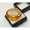 Certified Yellow Color Zircon Cambodia Oval Cut 80+ Ct Fabulous Loose Gemstone