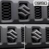 Suzuki Jimny JB64/JB74 Front Emblem Overlay Cover No Need To Remove Existing Emblem ABS