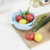 Double-layer Rotatable Draining Basket Draining Basin Kitchen Washing Vegetable  Fruit Basin Washing Fruit Basket Draining