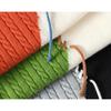 Autumn and Winter Warm Men's Sweater Street Fashion Patchwork Color New Casual Pullover Turtleneck Warm Loose Top