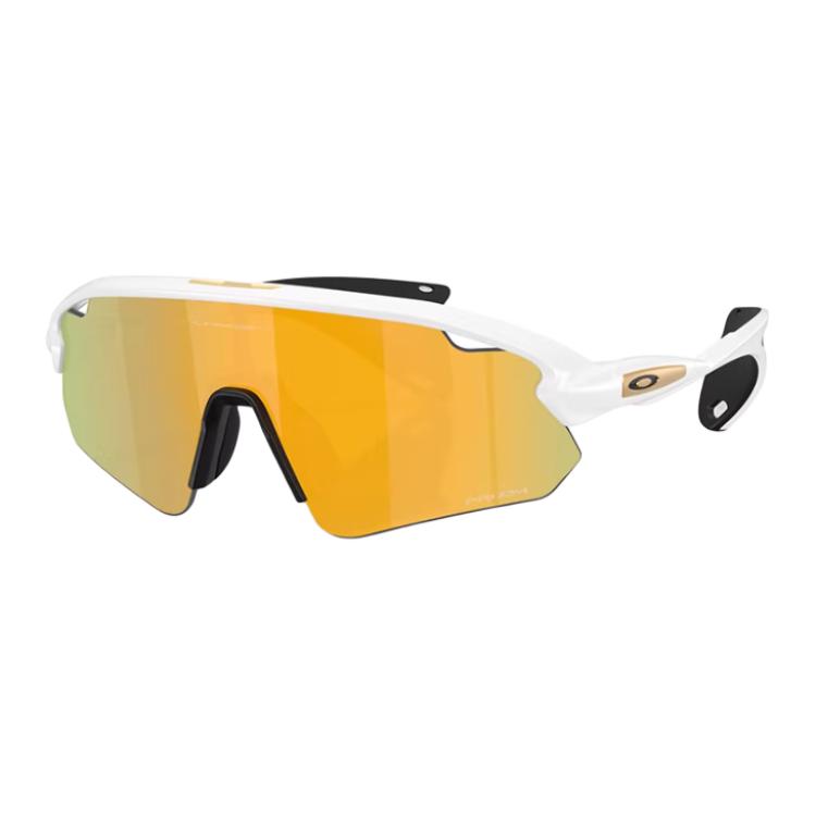 Oakley Модные Авангардные Инжекционно-формованные Солнцезащитные Очки Неправильной Формы Унисекс Белые 0OO9525-08 F,White