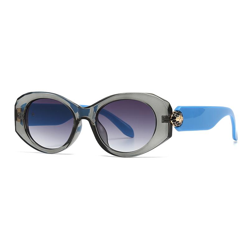 Korean Trendy Retro Square Large Frame Sunglasses Cross Border Export for European American Market Lh157