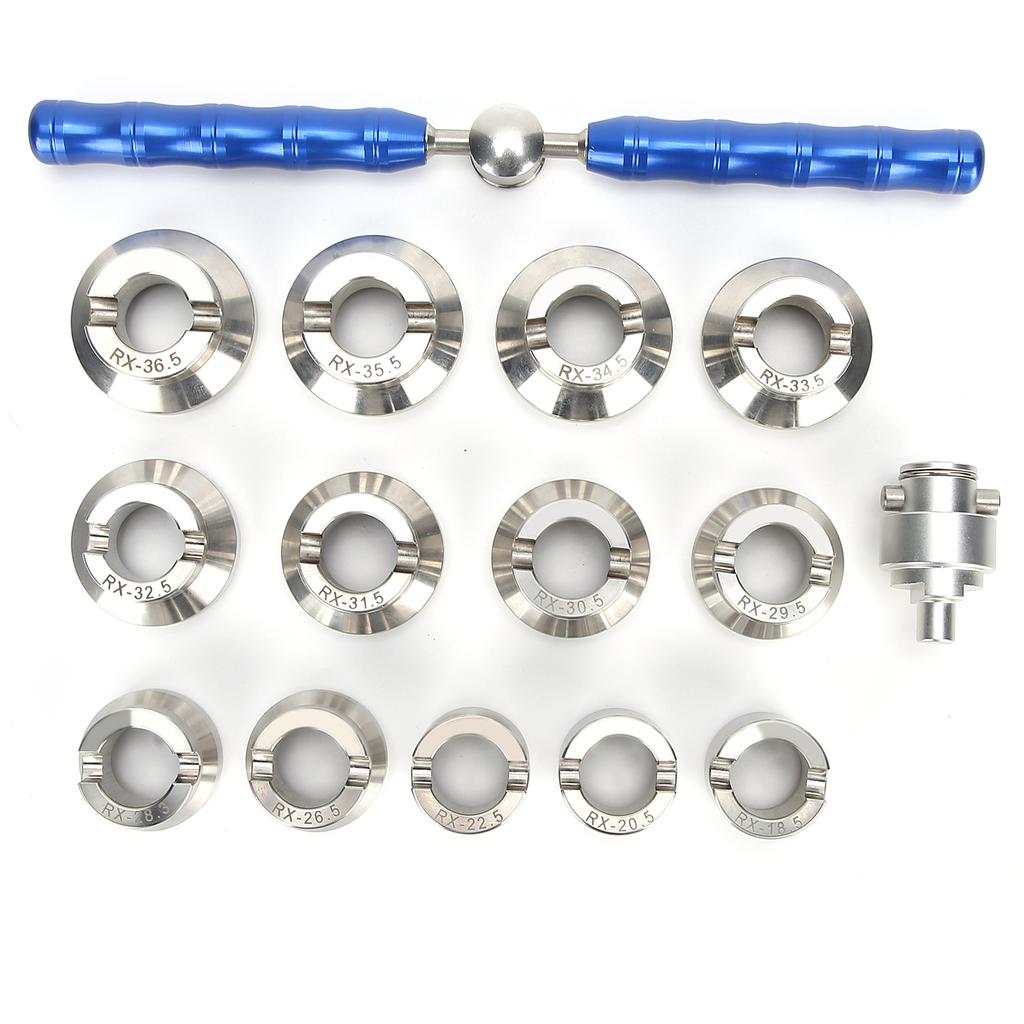 5537 Watch Case Opening Watch Back Cover Opener with Dies Watch Repairing Kit