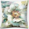 Flower and Bird Printing Series Pattern Pillowcase Square Pillowcase Home Office Decoration Pillowcase