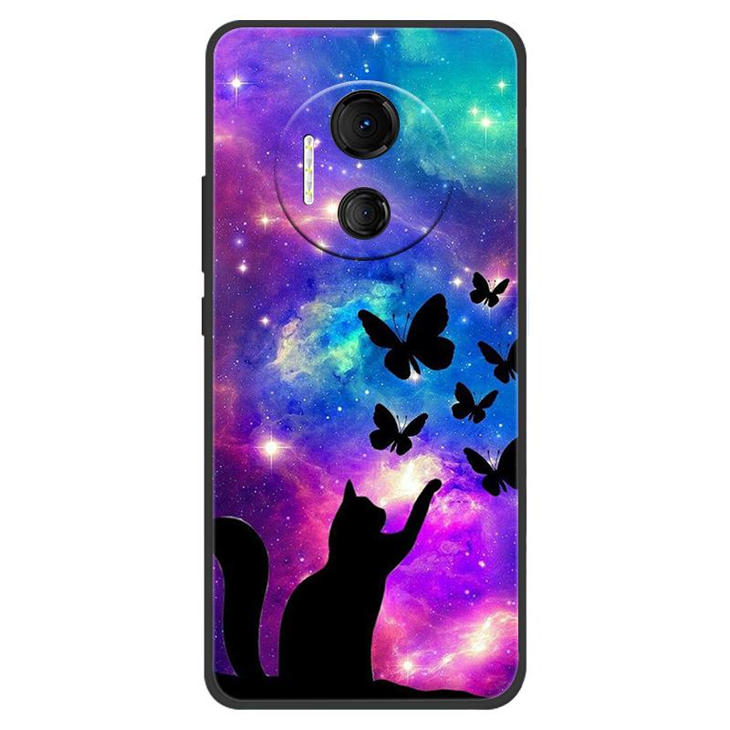For Doogee X97 Pro Case X 97 Capa Silicone Cute Cats Painted Soft Black Cover for Doogee X97 Pro Cover X97Pro TPU Coque Cases