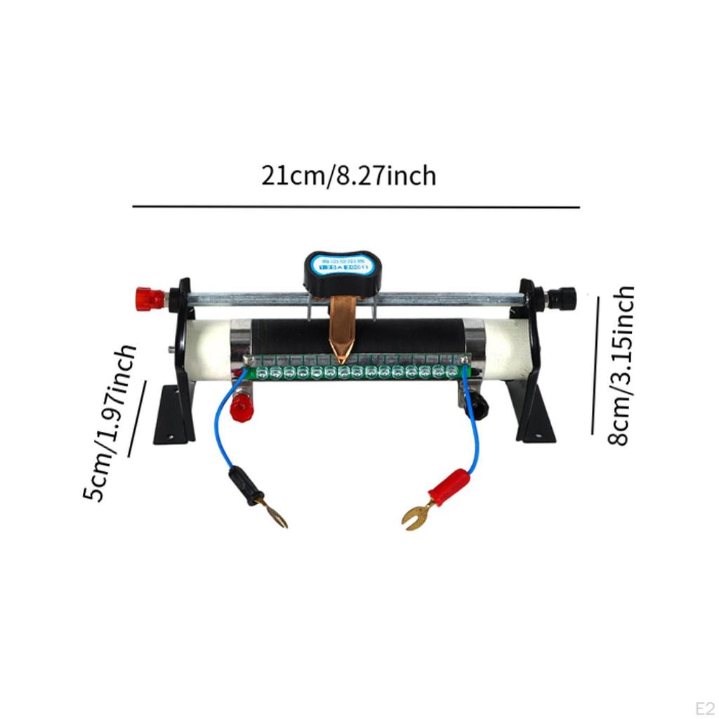 Sliding Variable Resistor Simulator 200Ohm 1.25A Voltage Current Teaching Tools