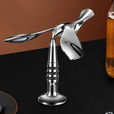 HOMZY Otvírák na láhve Létající pták Manuální otvírák na víčka láhví Vyvážený pták Zinková slitina Otvírák na pivo Pro bar Kuchyň Domácí večírky Gadgety