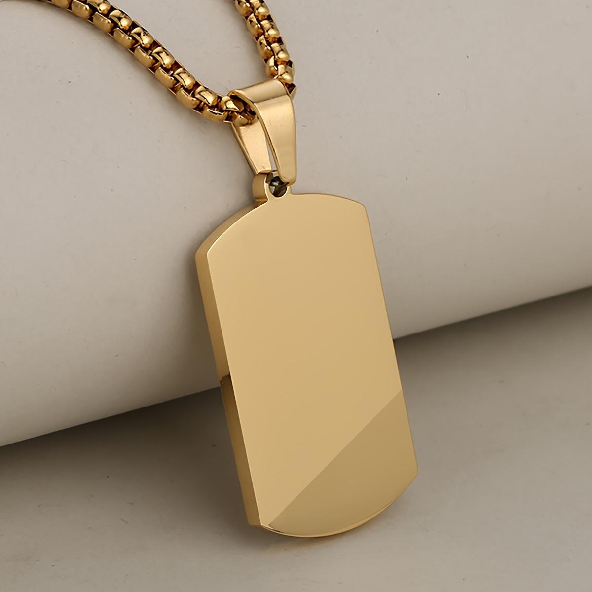 2026 Original Minimalist Men s Pendant - Multifunctional Military Emblem Pendant - High-Grade 316L Stainless Steel Men s Pendant золотистый