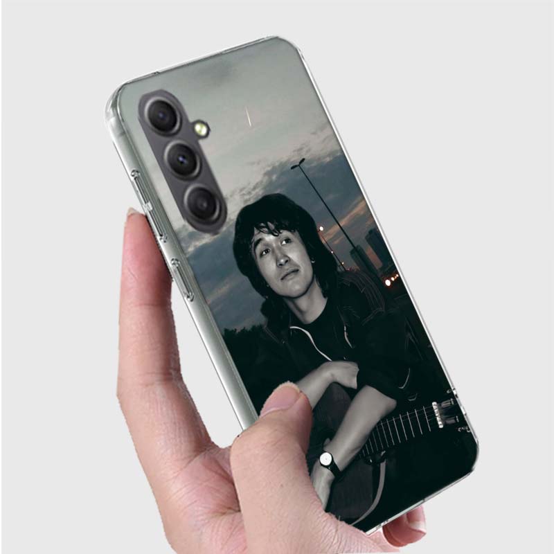 Viktor Tsoi Phone Case for Samsung A16 A26 A36 A56 A17 A37 A57 A07 A06 A02S A03 A04S A05S Galaxy Note 20 10 A50S A71 A51 A31 A30