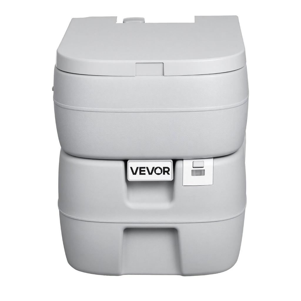 Portable Toilet, 30L Detachable Waste Tank, 200 Flushes, Camping Toilet for Adults, Outdoor Travel Potty with Level Indicator, Suitable for RV Travel,