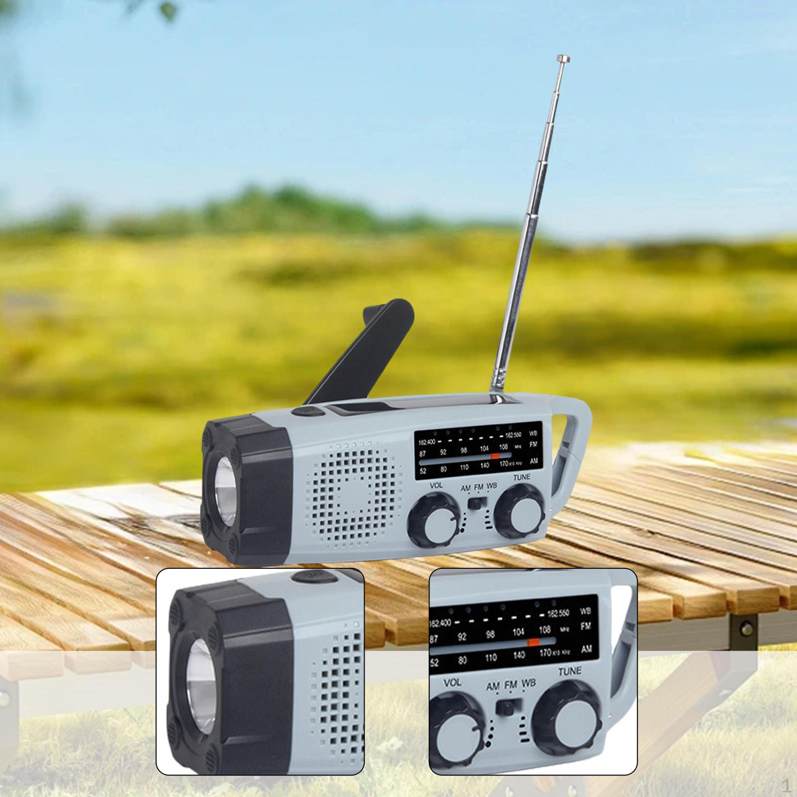 

Аварийное радио с SOS Погода для кемпинга Путешествий Штормов