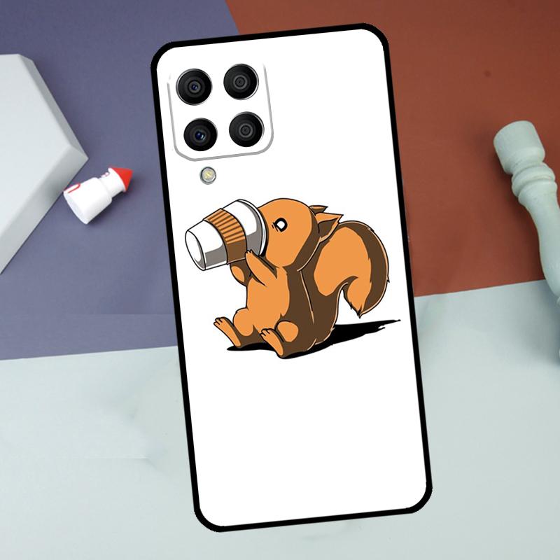 Cartoon Squirrel For Samsung Galaxy M14 M34 M54 M15 M35 M55 M13 M23 M33 M53 M31 M51 M20 M12 M52 M06 M16 Case
