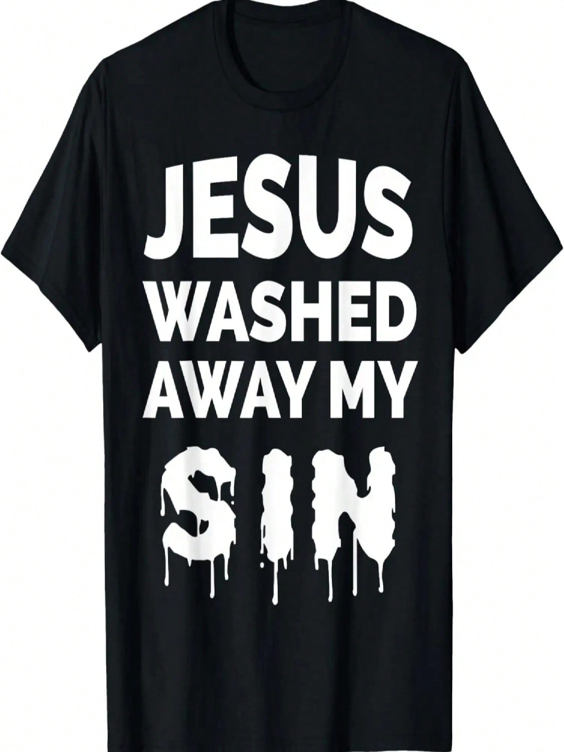 Jesus Washed Away My SIn Bible Verse T-Shirt Gift T-Shirt S разноцветный