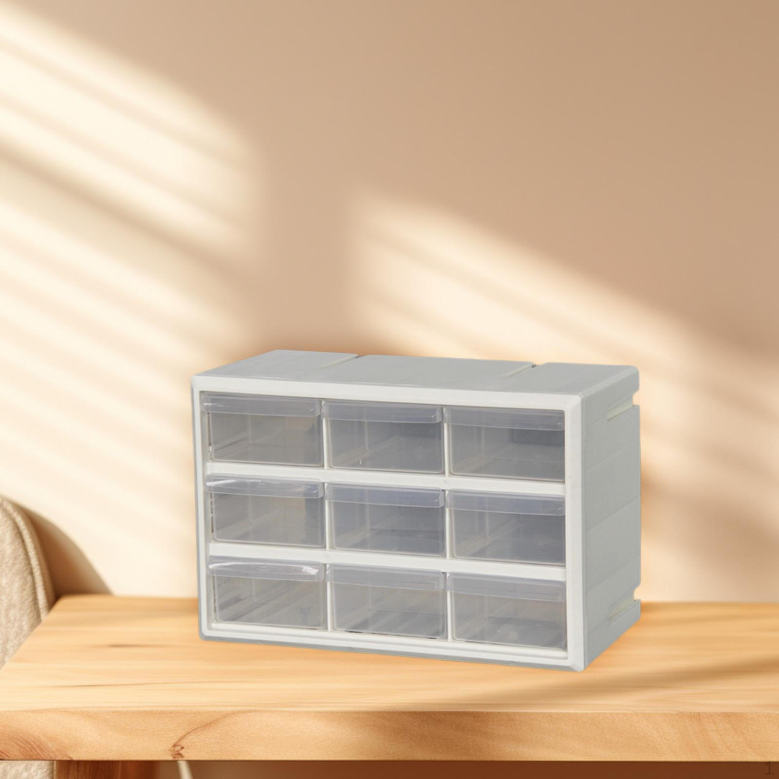 Органайзер для хранения с 9 ящиками шкаф для хранения гаек и болтов 3498₽