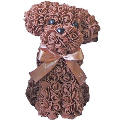 1 Flower Dog, Urethane Flower, Artificial Flower, Flower Gift, Toy Poodle, Toy Poodle, Rose Dog, Rose, Artificial Flower, Birthday, Thank You,